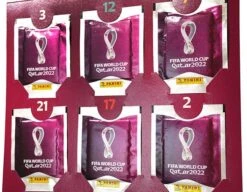 Panini 2022 FIFA World Cup Qatar Sticker Adventskalender Set (DE) -Spielzeugverkauf panini wm2022 adventskalender 09 600