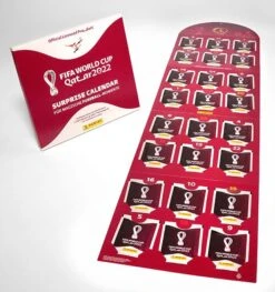 Panini 2022 FIFA World Cup Qatar Sticker Adventskalender Set (DE) -Spielzeugverkauf panini wm2022 adventskalender 15 600