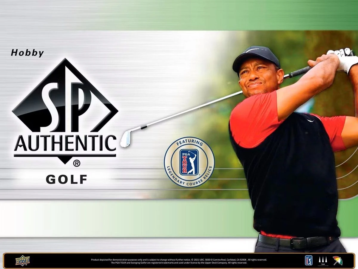 Upper Deck - SP Authentic Golf 2021 Display 2 Upper Deck - SP Authentic Golf 2021 Display – Bild 2