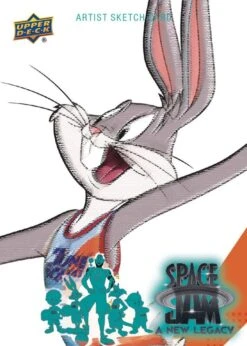 Upper Deck Space Jam - A New Legacy - Trading Cards Blaster Box (EN) -Spielzeugverkauf space jam new legacy bugs sketch