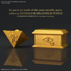 Ultimagear - Yu-Gi-Oh! - Gold Sarcophagus Für Millennium 3D-Puzzle -Spielzeugverkauf ultimagear millennium puzzle gold sarcophagus 03 enth