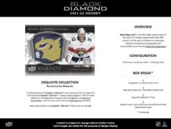 Upper Deck NHL 2021-2022 Black Diamond Hockey Hobby Box 8 Upper Deck NHL 2021-2022 Black Diamond Hockey Hobby Box -Spielzeugverkauf vyrp15 443285bd 5