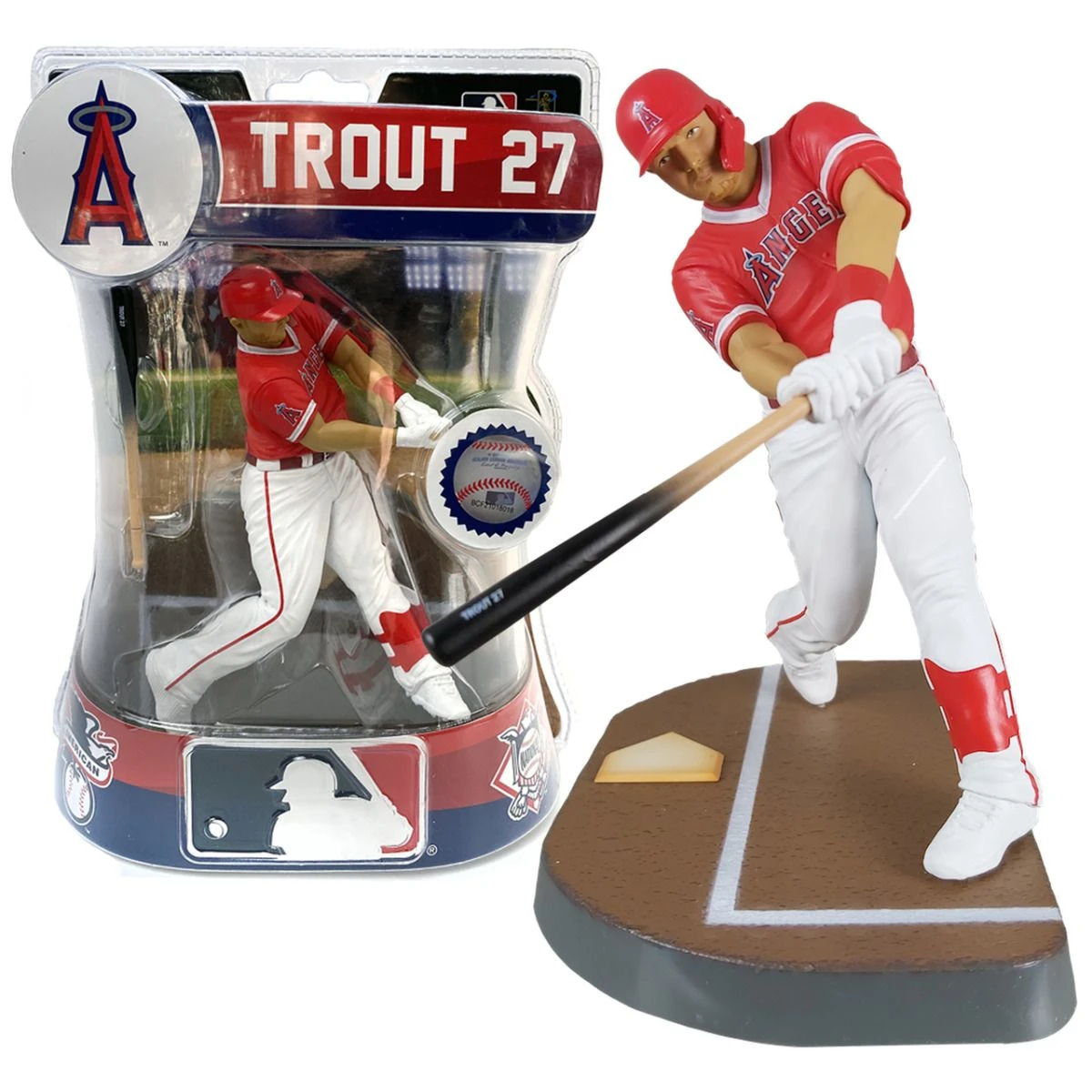 MLB - Los Angeles Angels - Mike Trout - Figur 3 MLB - Los Angeles Angels - Mike Trout - Figur – Bild 3