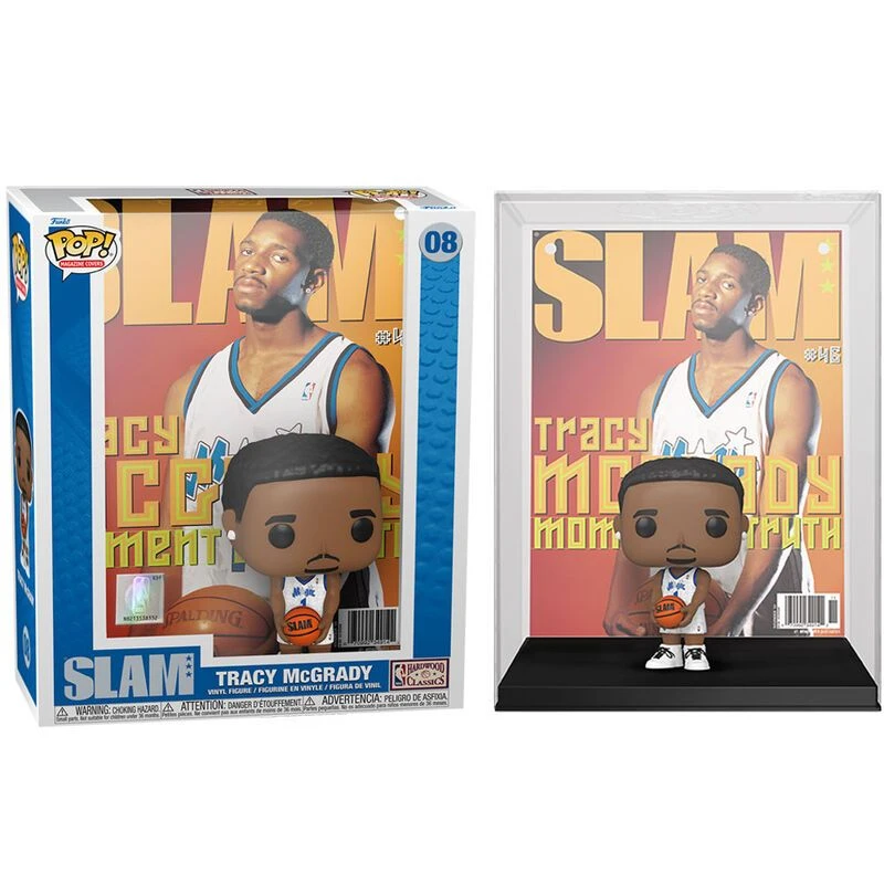 FUNKO POP! - Tracy McGrady Figur - NBA Orlando Magic (Cover Slam) 1 FUNKO POP! - Tracy McGrady Figur - NBA Orlando Magic (Cover Slam)